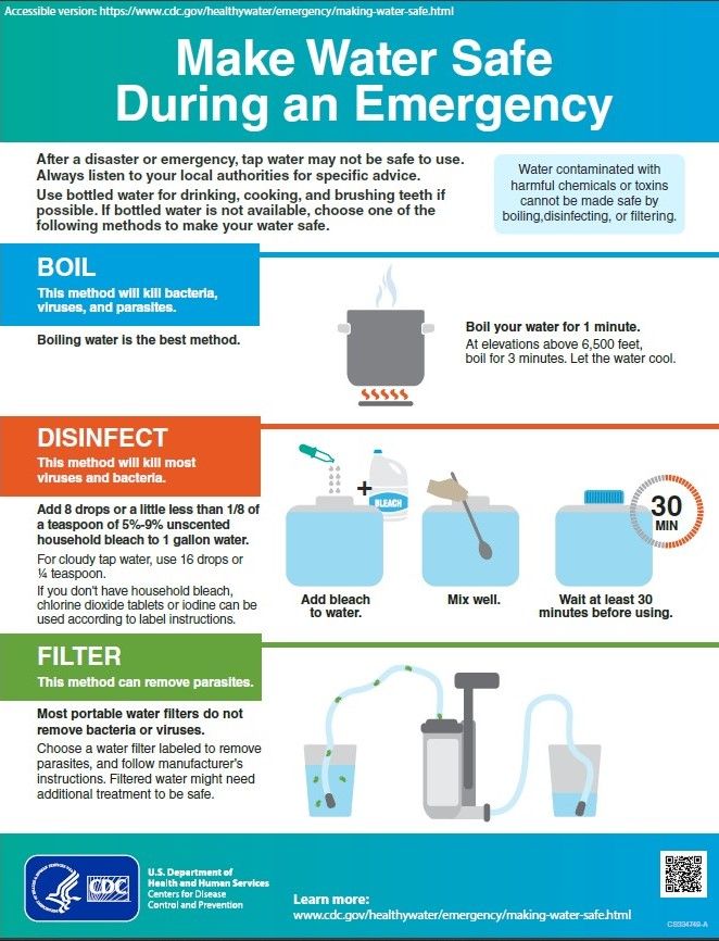 Make Water Safe During an Emergency
